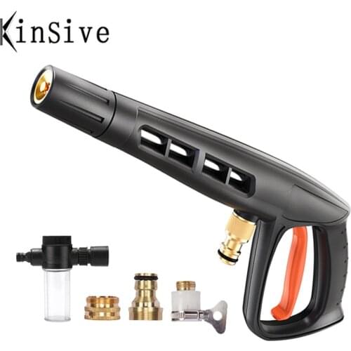 7 Type High Pressure Washer Water Gun Garden Hose Nozzle Power Sprayer Car Wash Sprinkler Pistola Jardin Water Jet Foam Cleaning