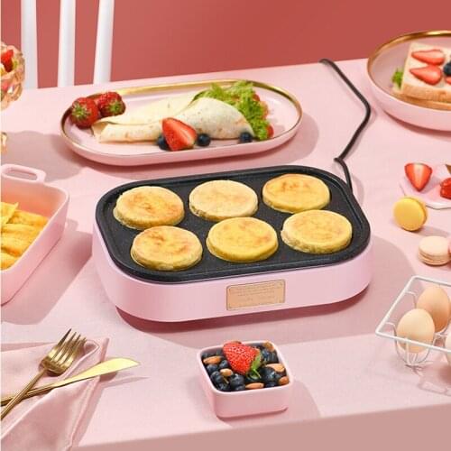 900W Snack Maker Egg Hamburger Wheel Cake Maker Household Baking Machine
