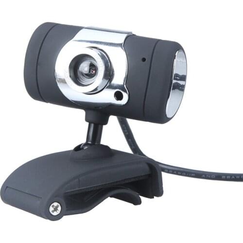 USB 2.0 50.0M HD Webcam Camera Wide Compatibility Computer Laptop Webcams Camera with Microphone MIC for Computer PC Laptop