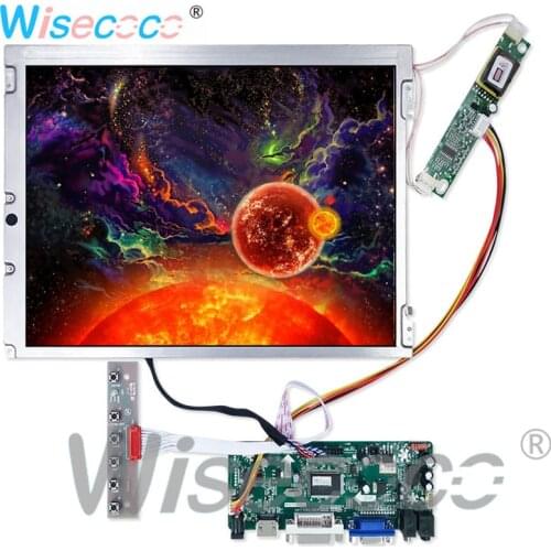 12.1 inch LCD display resolution 800 * 600 TFT screen display with 41 pin LVDS VGA speaker DVI control driver board