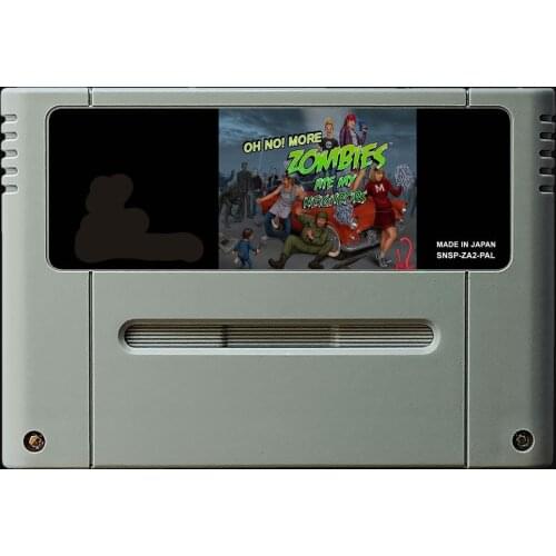 16Bit Games ** OH NO! More Zombies Ate My Neighbors ( PAL EUR version!! )