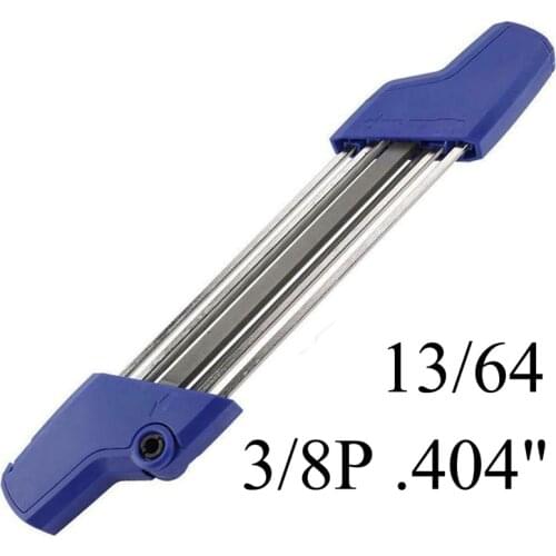 2 IN 1 13/64 5.2mm Quick Chainsaw Chain Saw Sharpening Chain File Sharpener Kit Accessory For Stihl 3/8P .404 Inch Chiansaw