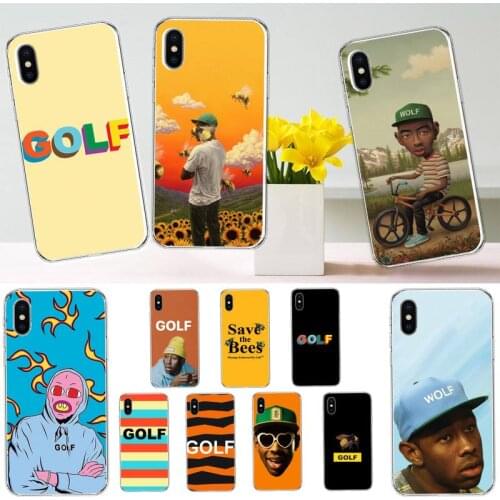 Rapper tyler the creator GOLF bees Phone Case for iPhone 11 12 pro XS MAX 8 7 6 6S Plus X 5S SE 2020 XR