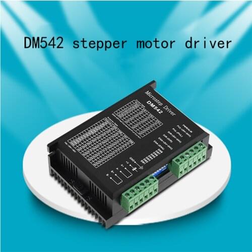 DM542 Stepper Motor Controller 2-phase Digital Stepper Motor Driver 18-48 VDC Max. 4.2A for 57 86 Series Motor