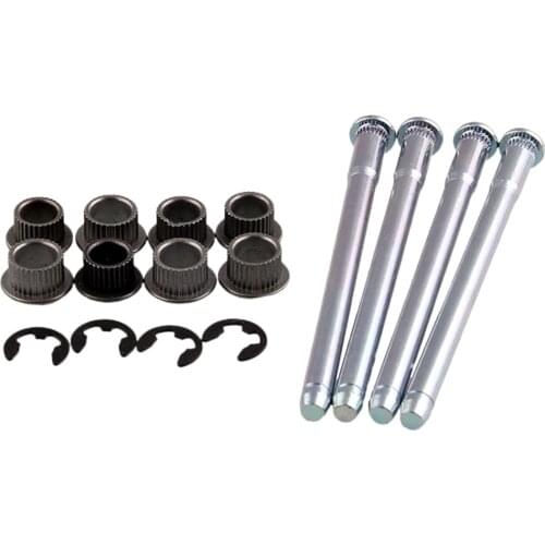 Door Hinge Pin and Bushing Kit for Fullsize Truck SUV 88-02 for Chevy for GMC 2 Door