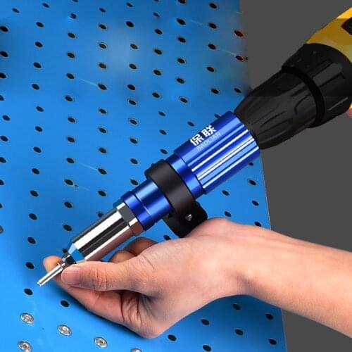 Electric Rivet Gun 2.4mm-4.8mm rivet nut gun drill adapter Cordless riveting tool Insert Nut Pull Rivet Tool