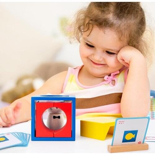 Cat Adventure Game Logic Training Toys Building Blocks Matching Game Toys