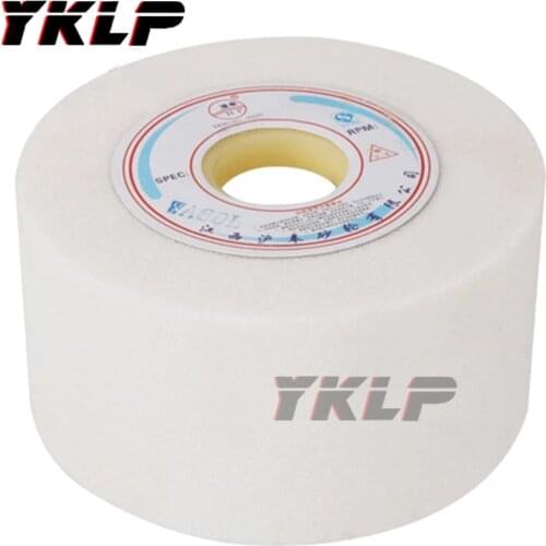 125mm 5" Ceramic Grinding Wheel Abrasive Cup White Corundum for Stone 60 80 Grit