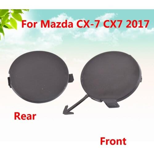 CAPQX For Mazda CX-7 CX7 2017 Front / Rear bumper trailer cover Tow Hook Cover Cap Shell housing House BKC350A11F / BKC350EK1F