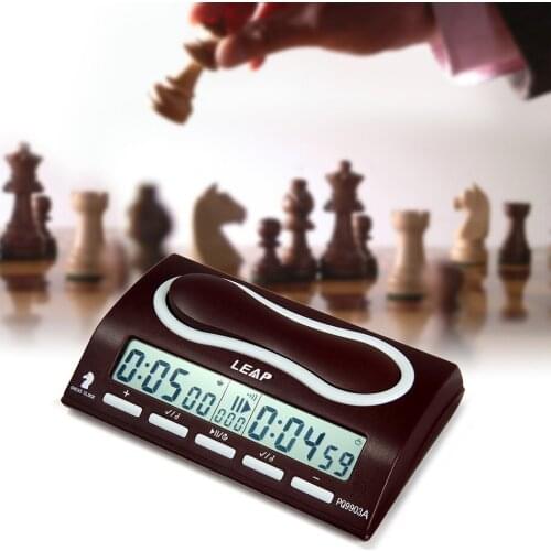 LEAP PQ9903A Multifuctional Digital Chess Clock Wei Chi Count Up Down Chess Alarm Timer Reloj Ajedrez Temporizador Game Timer