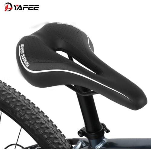 Soft Bicycle Seat Saddle MTB Breathable Hollow Front Saddle MTB Road Mountain Bike Seat Cushion Riding Cycling Accessories