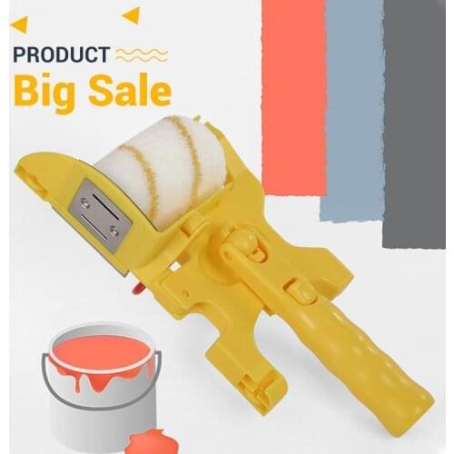 Paint Edger Trimming Kit Proffesional Paint Roller 2Pack Replacement Paint Brush Tool Multifunctional for Home Room Wall Ceiling