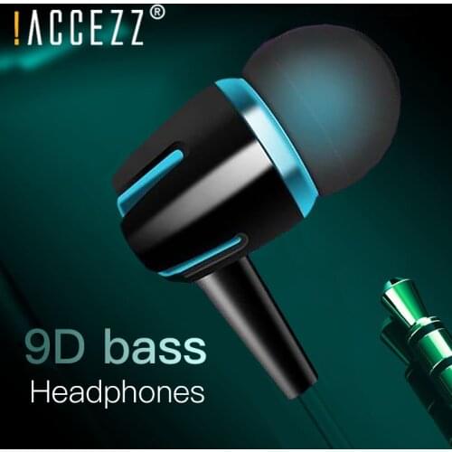 !ACCEZZ In-Ear Earphones With Mic 3.5mm Audio Jack Earphones For Xiaomi Samsung iphone 6 Headset Fone De Ouvido Auriculares MP3