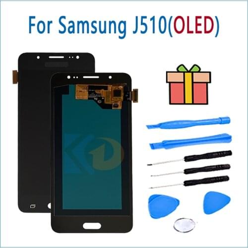 OLED For Samsung J510 LCD With Touch Screen For Samsung For Galaxy J510 LCD Display