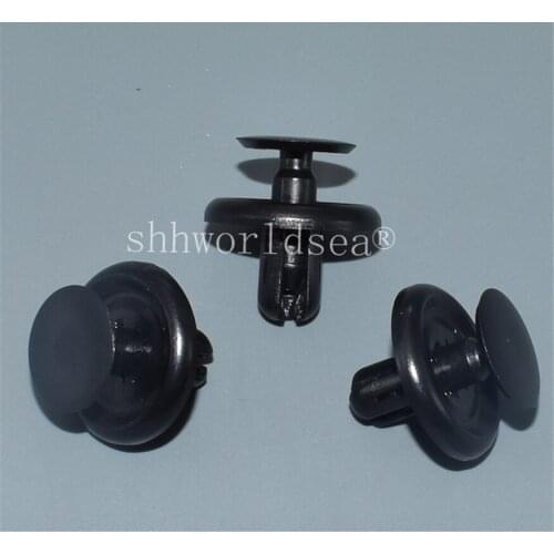 Shhworldsea 100PCS Push-Type Retainer For Toyota 90467-07201 Auto Plastic Fastener Clips Auto Clips Retainer Fastened For Cars