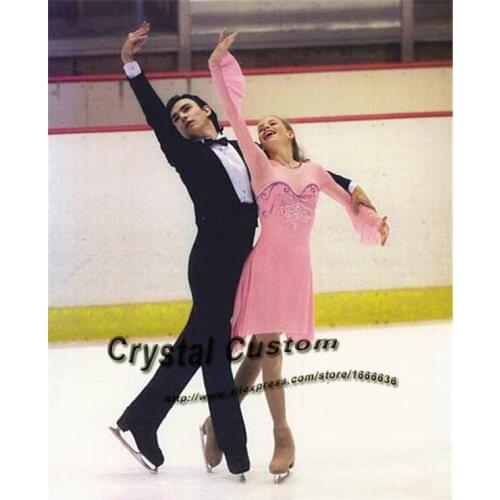 Adult Figure Skating Dresses Crystal New Brand Vogue Competition Ice Skating Dress DR3291