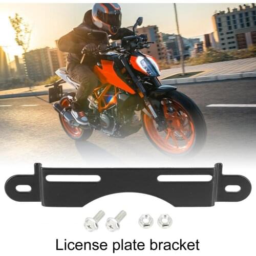 Easy Installation Compact Motorcycle Number Plate Holder for KTM390