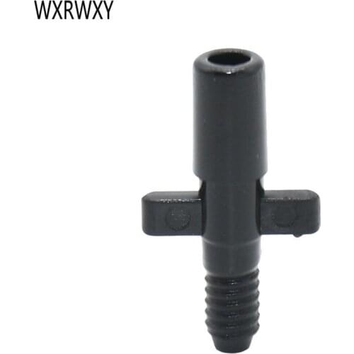 6 mm Straight Connector Threaded Nozzle adapter Irrigation Garden Pipe Connectors Spray Nozzle Conector for PVC Pipe 50 PCs