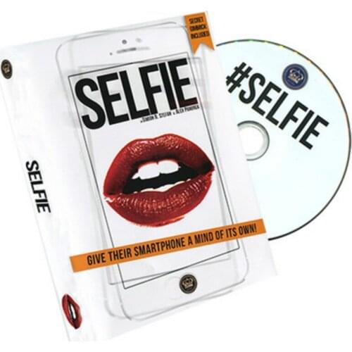 SELFIE Simon R. Stefan & Alex Pandrea (Gimmicks and DVD) Close-Up Stage Street Floating Magic Tricks Products Toys Illusions