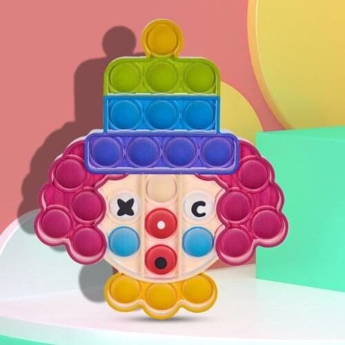 Pressure Reduction Fun Creative Gifts Push Sensory Toys Squeeze Toy for Adult Children Concentration Training