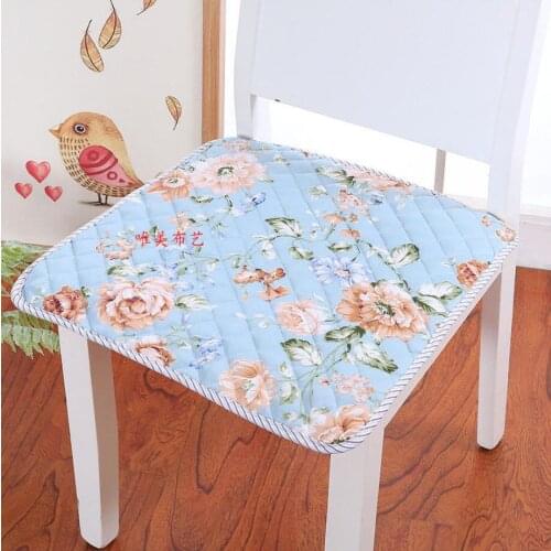 Cloth Office Home Dining Chair Cushion 12 Colors Thin Seat Mat Sofa Car Sit Pad Breathable Cushion Buttocks Mat Anti-skid New