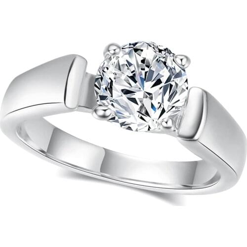 TONGKWOK Rings With Cubic Zirkonia For Women