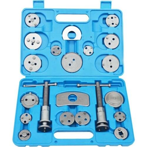21pcs Universal Auto Car Precision Disc Brake Caliper Wind Back Tool Kit Brake Pad Brake Pump Brake Piston Car Repair Tool Kit