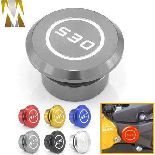 Frame Hole Plug Cover Protector Accessories for Yamaha T-MAX 530 TMAX 530 2016 tmax530 2015 t max 530 2014 for Yamaha 2005-2013