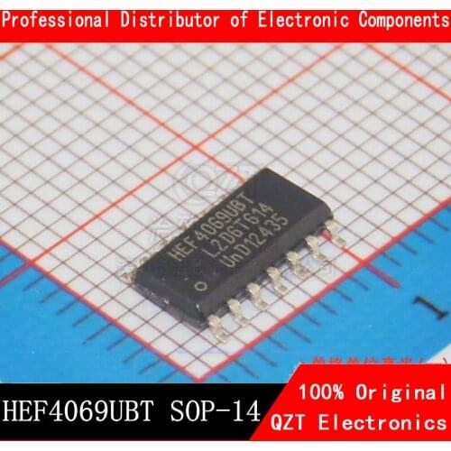10PCS HEF4069UBT SOP14 CD4069 HEF4069 SOP HCF4069 SMD CD4069UBM SOP-14 HEF4069BT CD4069BM new and original IC