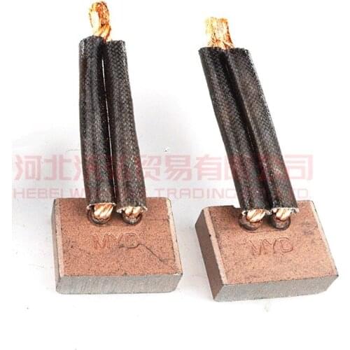 2pcs for Matsuzawa 2800 Heavy Truck for Iskra High Quality Starter Motor Carbon Brush 8x25x18mm