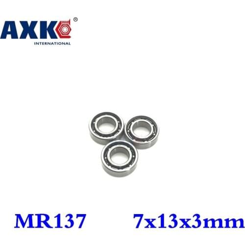 2021 Rushed Limited Ball Bearing Axk Mr137 Open Bearing 10pcs/lot 7x13x3mm Thin Wall Deep Groove Ball Miniature