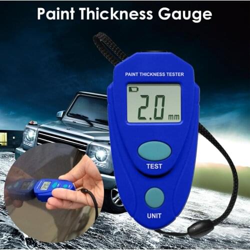 Car Digital Paint Thickness Gauge Automobile Coating Paint Digital Thickness Meter For Auto Thickness Inspection Tool