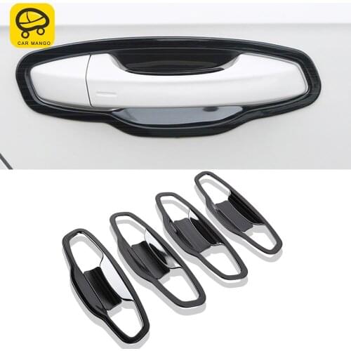 CarManGo Car Accessories Door Handle Gate Bowl Wrist Cover Frame Sticker Trim Case Decoration for VW Volkswagen Arteon 2017-2020
