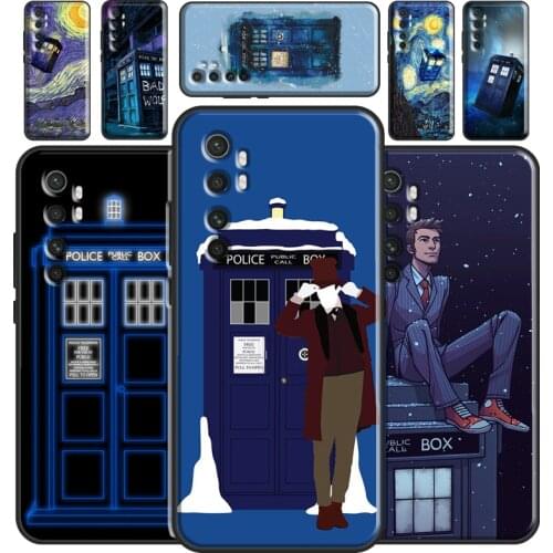 Tardis Doctor Who Case For Xiaomi Mi 11 Lite Ultra 9 10 9T 10T Pro A3 POCO F3 F1 F2 M3 X3 Pro Bumper Cover