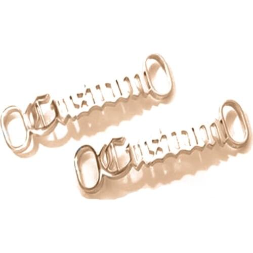 Customized Personalized Stainless Steel Shoe Buckle Sneaker Label Womens Mens Jewelry Birthday Gift 2021