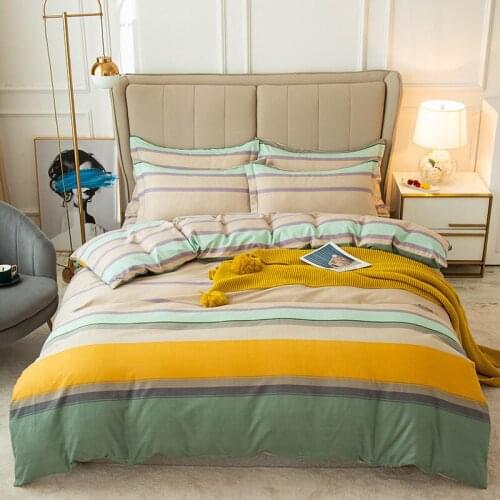 Autumn And Winter Thickened Plant Velvet 4-piece Quilt Bedding Quilt Set Bed Single Bed Single 3-piece Winter Set