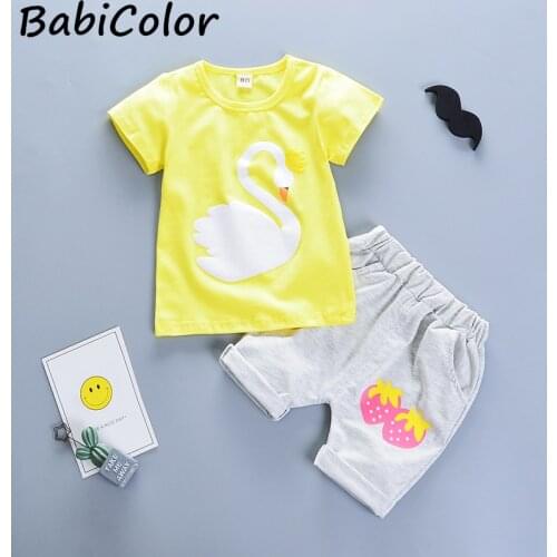 Baby boys clothing sets summer newborn baby cotton t-shirt+short pants 2pcs tracksuits for bebe boys infant sports suit