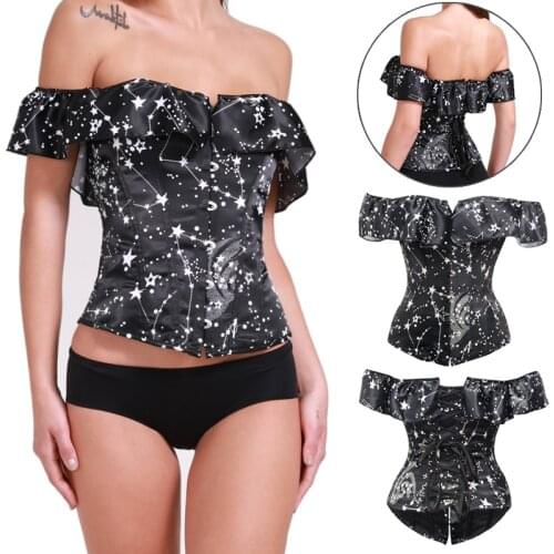 Corset Gothic Bustier Burlesque Tops Vintage Gorset Steampunk Palace Corselet Waist Trainer Body Shaper Tummy Slimming Sheath