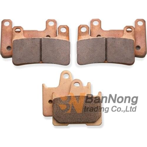 Motorcycle metal sintering brake pads For Suzuki GSXR600 GSXR750 2004-2005 K4 GSXR1000 K5 2004-2006 GSX-R GSXR 600 750 1000
