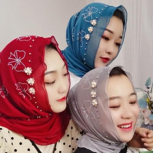 Muslim Clothing Hijab Femme Musulman Shawls Scarves Caps