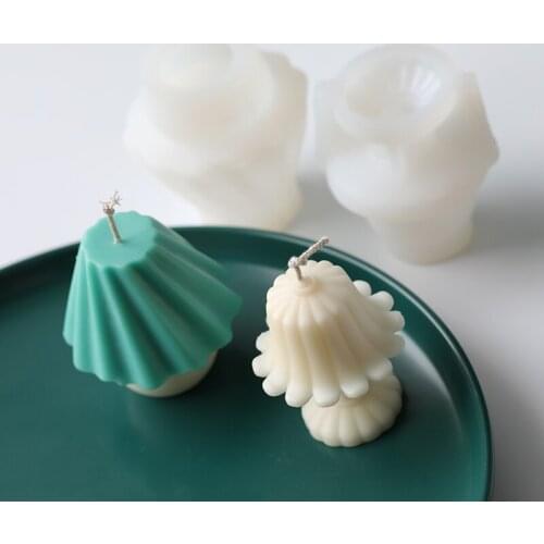 3D Table Lamp Silicone Material Handmade Candle Mold DIY Cute Mini Lamp Soap Epoxy Making Mould Home Decoration