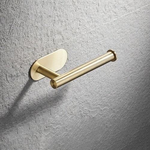 Stainless Steel Toilet Paper Holder Equipment Bathroom Hardware for Bathroom Shelf Wall Mounted Towel Holder Toilet Roll Holder