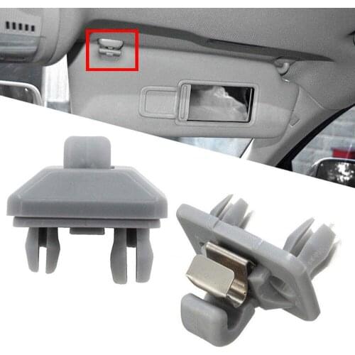 New Interior Sun Visor Clip Hook Bracket Hanger for Audi A1 A3 A4 A5 A6 A7 Q5 8U0857562A Car Sun Visor Clip