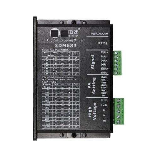 Original 3 Phase 3DM683 Motor Driver 24-60VDC current 3.2-8.3A Driver