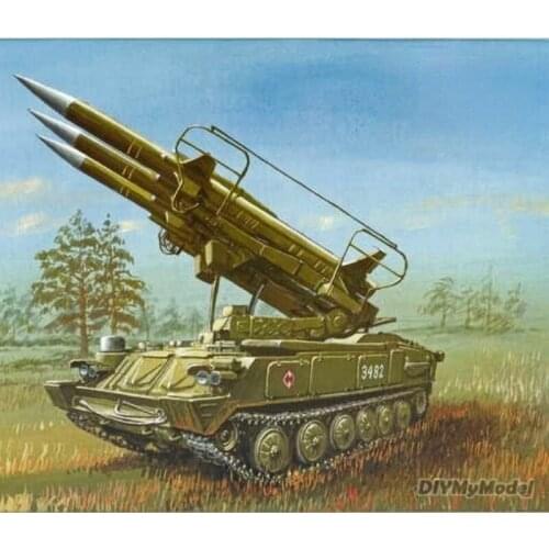 Soviet Union 2k12 kub-6 air defense missile launcher DIY Handcraft Paper Model KIT Handmade Toy Puzzles Gift Movie props
