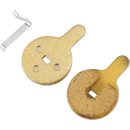 1 Pair Copper Full-metallic Lamella Disc Brake Pads Brake Shoes Kit for Mountain Bike MTB BOLI BB9 Caliper Pads Accessories