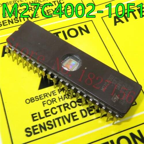1pcs/lot M27C4002-10F1 M27C4002 27C4002 CDIP-40 4 Mbit (256Kb x16) UV EPROM and OTP EPROM