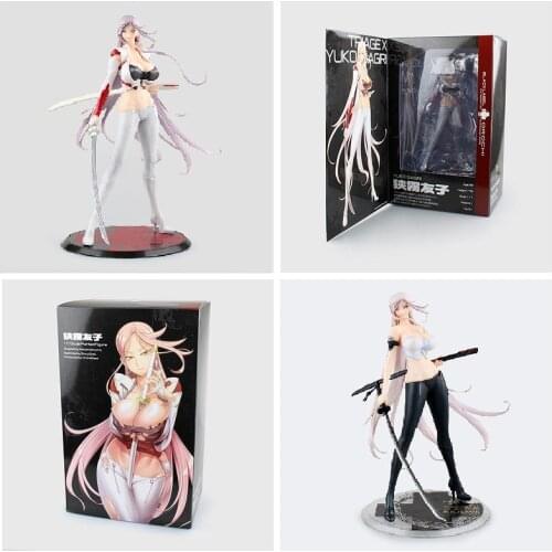 26cm Anime Triage X Yuka Sagiri 1/7 Scale Darkness/ White Ver. PVC Action Figure Collectible Model Toy With Box
