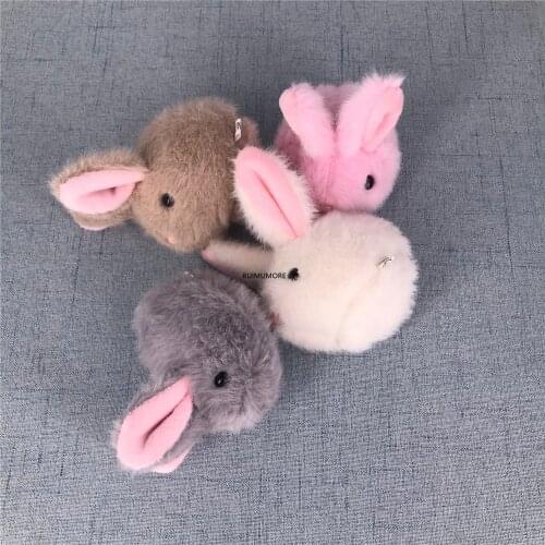 1x random color 18cm Rabbit Stuffed Baby Toy , Plush Toy Doll ; Kids wedding bouquet Gift plush toys