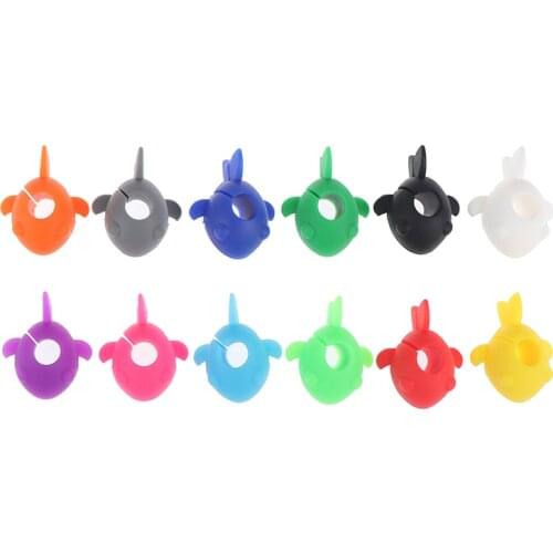 6Pcs/set Funny Cup Identify Label Silicone Party Wine Glass Bottle Drink Cup Marker Tags New Arrivals